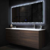 Espejo LED Rectangular | Botón táctil | Luz blanca fría - Reyze Seria Edge Model 3